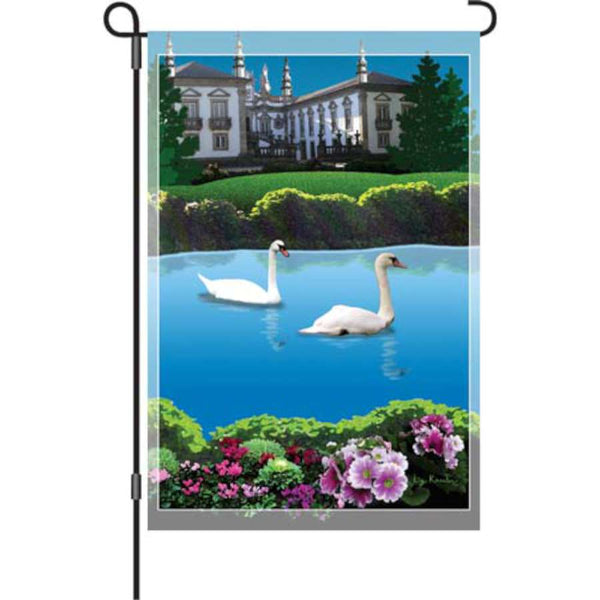 12 in. Flag - Swan Lake