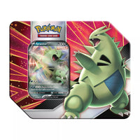 Pokémon Trading Card Game Tyranitar Tin Card Box