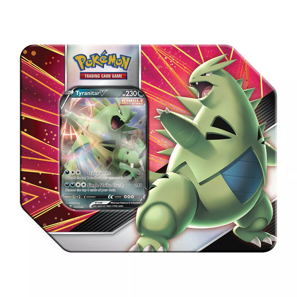 Pokémon Trading Card Game Tyranitar Tin Card Box