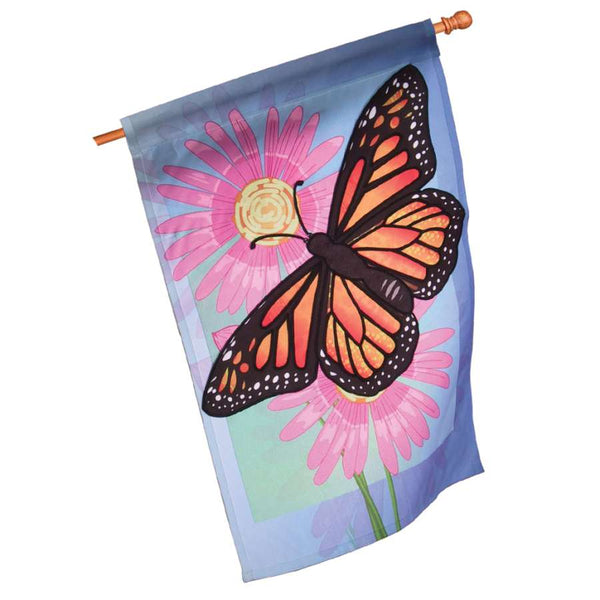 Merry Monarch House Flag 28 inch