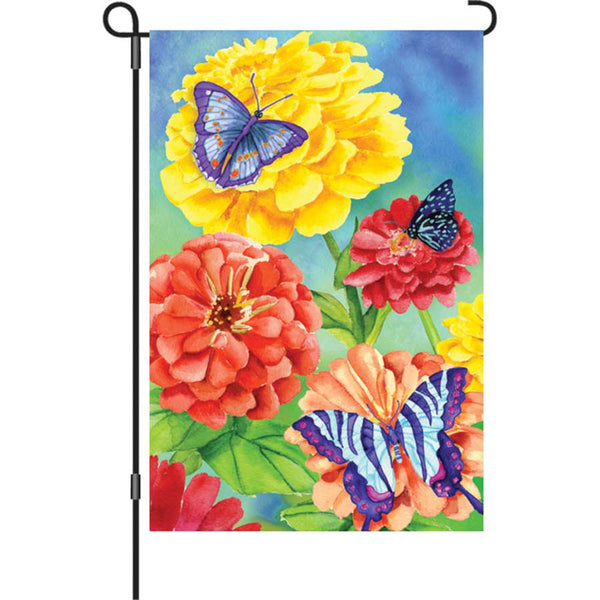 12 in. Flag - Butterfly Garden Flag