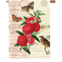 28 in. House Flag - Antique Apricot