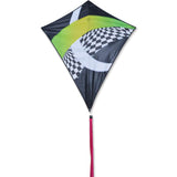 38 in. Travel Diamond Kite - Neon Tron