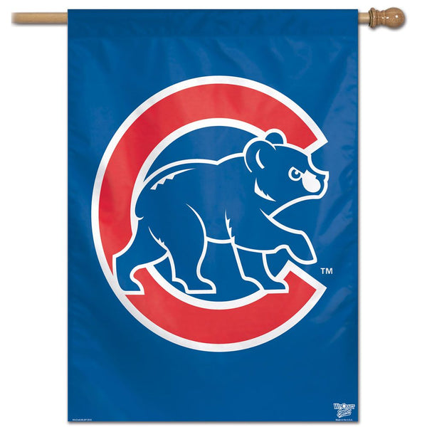 CHICAGO CUBS VERTICAL FLAG 28" X 40"