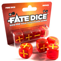 Fate Dice - Fire Dice Dice Games