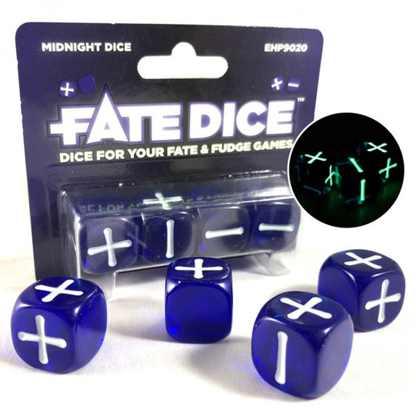 Fate Dice - Midnight Dice Dice Games