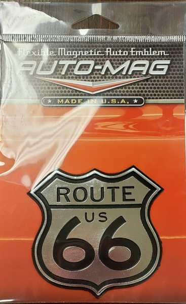 Route 66 Auto Magnet Auto Emblem
