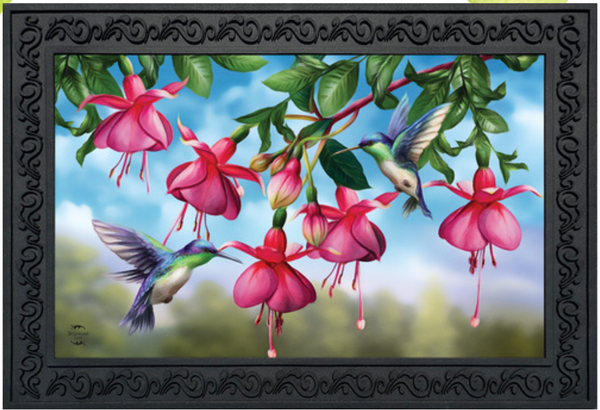 Flight Of The Hummingbirds Doormat
