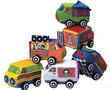 Small World Toys Vroom Vroom Soft Vehicles, Price/Set of 6