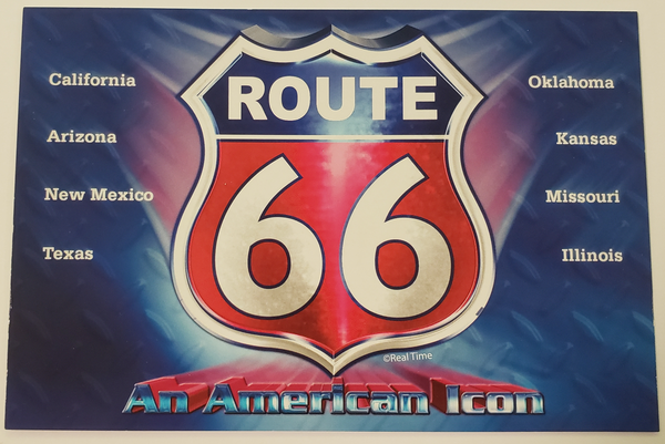 Route 66 An American Icon Postcard