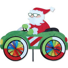 Santa Car Spinner
