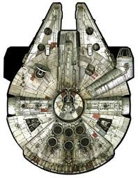 Star Wars Deluxe Nylon Kite Millennium Falcon