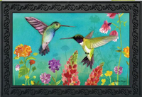 Hummingbird Greeting Doormat
