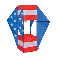 STARS & STRIPES WINGED BOX KITE