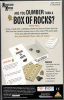 Are You Dumber Than a Box of Rocks Game