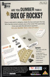 Are You Dumber Than a Box of Rocks Game
