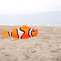 18" CLOWNFISH ON WAND