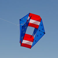 STARS & STRIPES WINGED BOX KITE