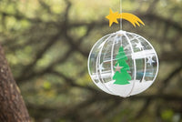 Christmas Tree Crystal Ball Spinner